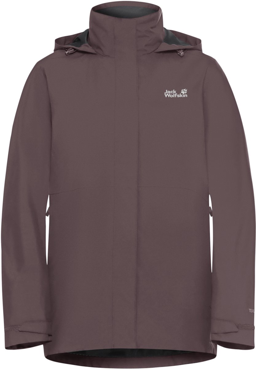 Jack Wolfskin ROTWAND 3IN1 JKT W Dames Outdoorjas - sheer plum