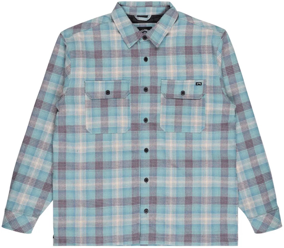 Billabong Offshore Lined Overhemd Met Lange Mouwen M Man Blauw
