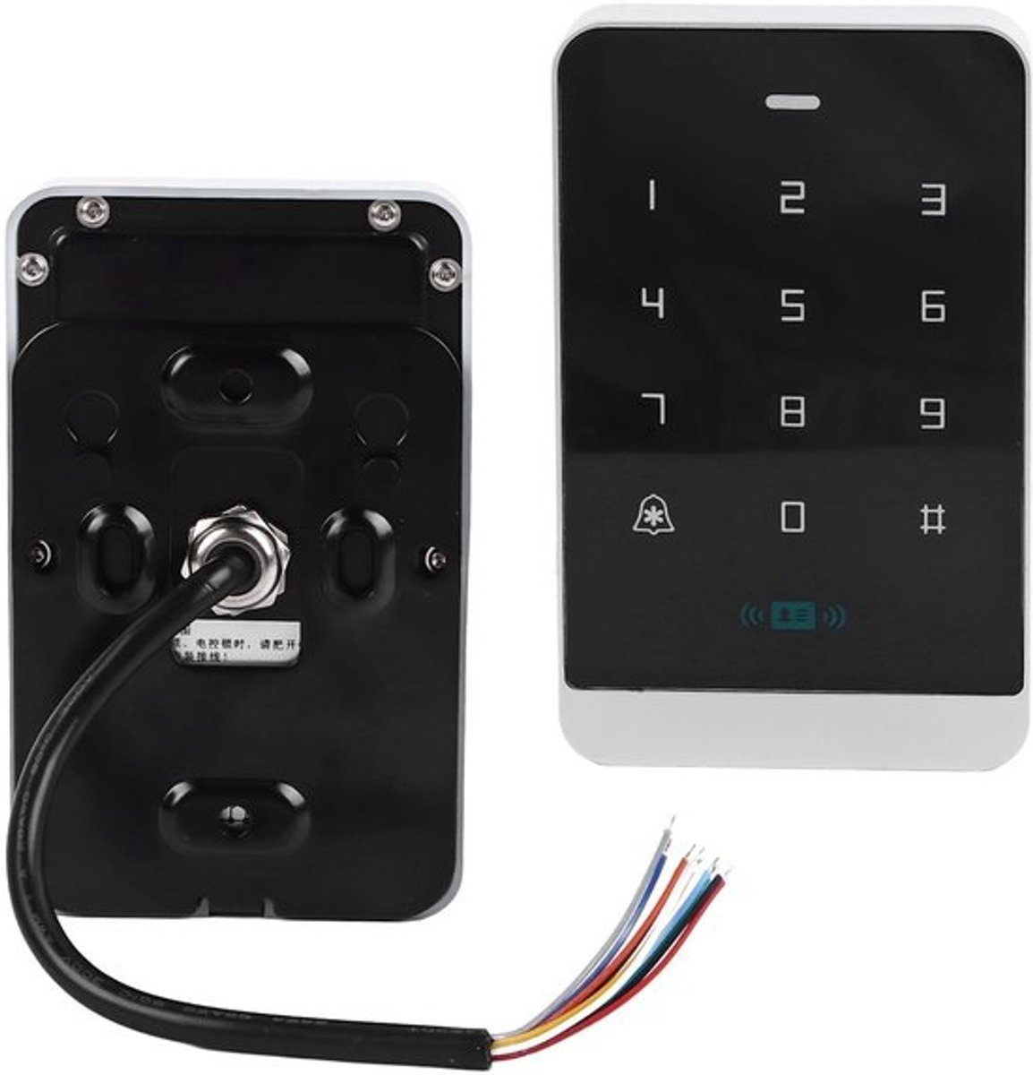 Deurtoegangscontroletoetsenbord Waterdicht - Aanraakpaneel - Keyless Entry - Wachtwoordtoetsenbord - NFC - Vertragingsinstelling - Deurslot