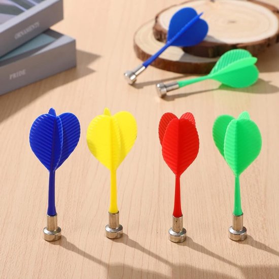 12 Magnetische Veiligheidsdartpijlen Set - Zacht Dartpijlen Assortiment voor Indoor Spel — afbeelding 2
