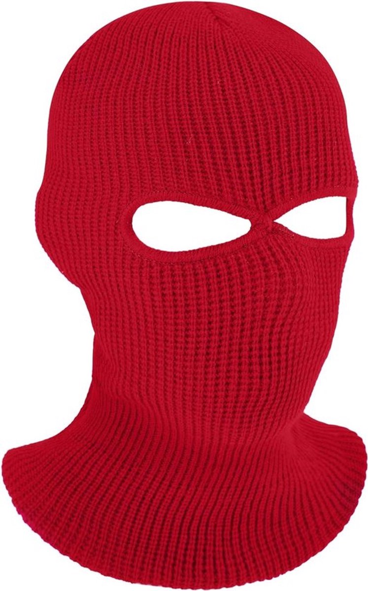 Kinderen Gebreide Balaclava met 2 Openingen - Winter Ski Masker voor Volledige Gezichtsbedekking, Warm en Comfortabel
