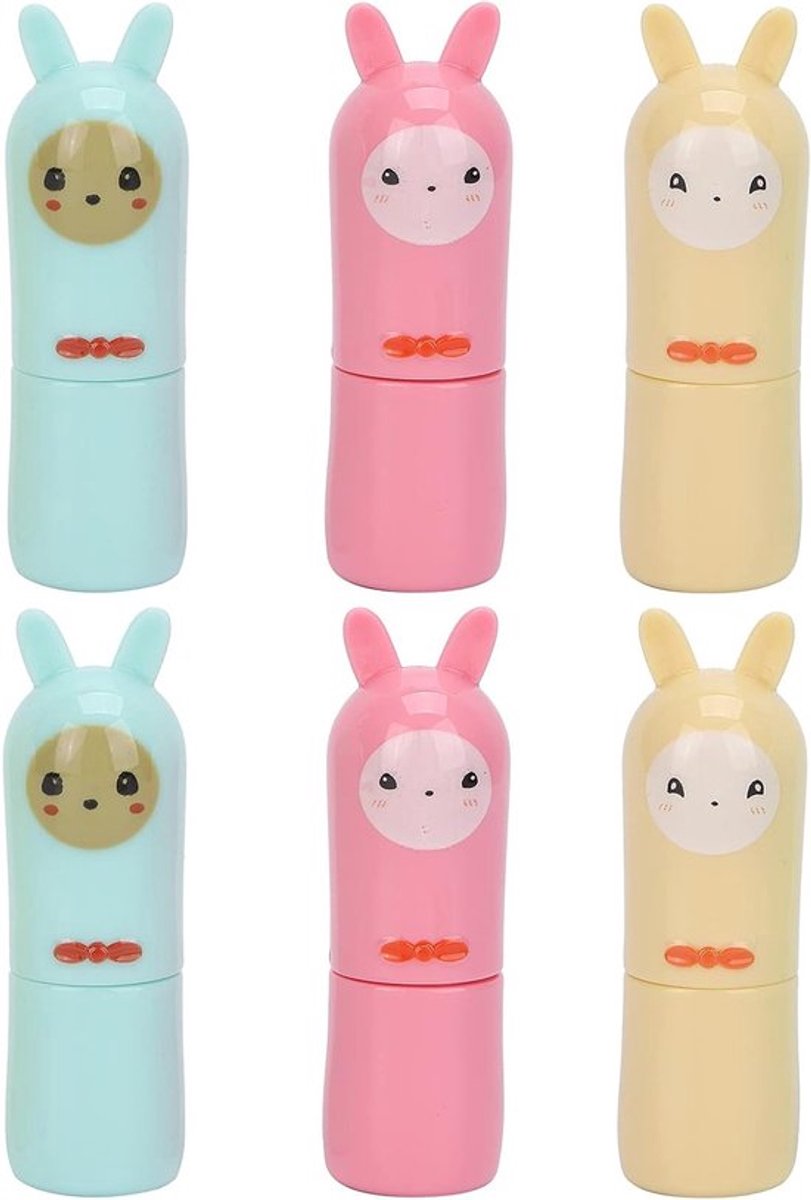 6 Stuks Lege Lipgloss Tubes, Navulbare DIY Lipbalsem Containers, Cosmetische Lipstick en Deodorant Houder voor Make-up