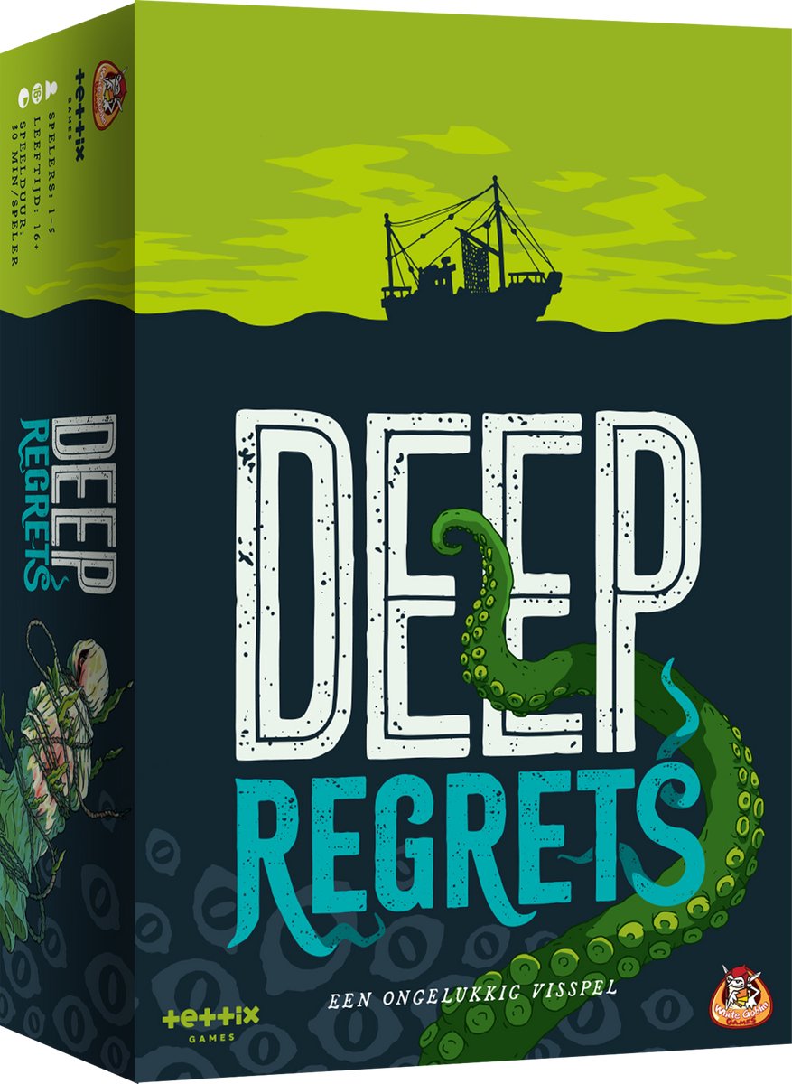White Goblin Games - Deep Regrets - Horror Visspel