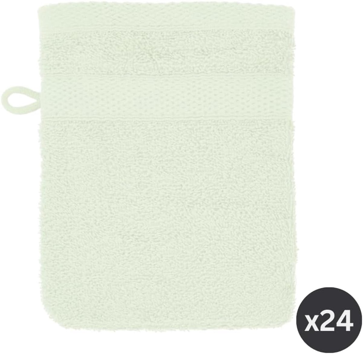 TISECO HOME STUDIO - Washcloth RIVA - SET/24-100% cotton - 450 g/m² - with hanging loop - 100% cotton - ShopVlot