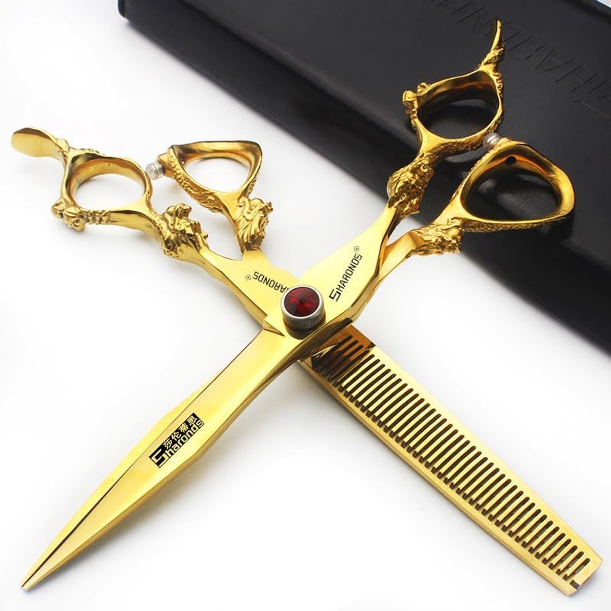 Hairdressing Scissors, Hairdressing Scissors, Super Sharp Hairdressing Scissors, 15 cm Scissors for Cutting Hair - ShopVlot