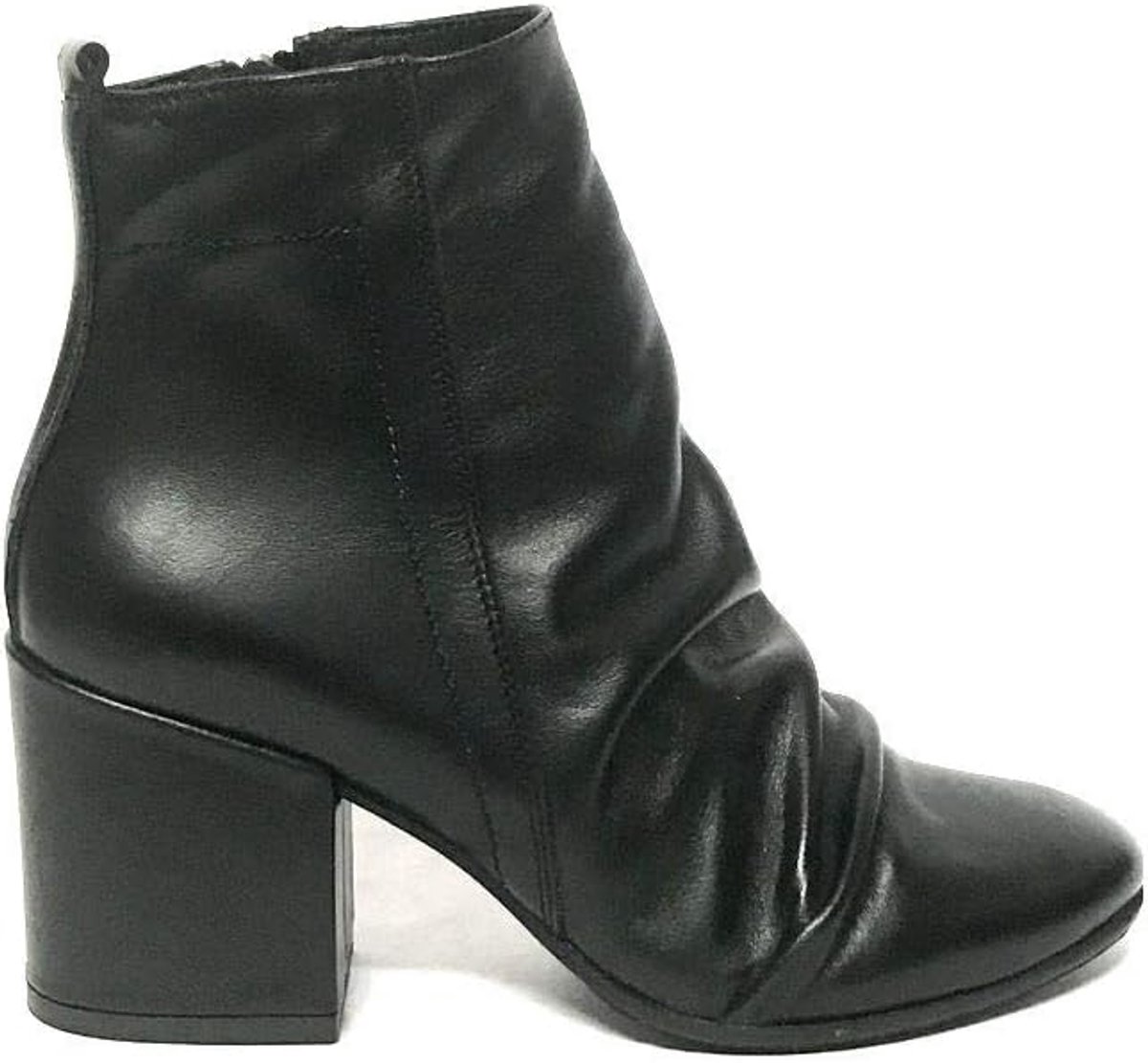 ladies half shoe made of genuine leather black, Black. - ShopVlot