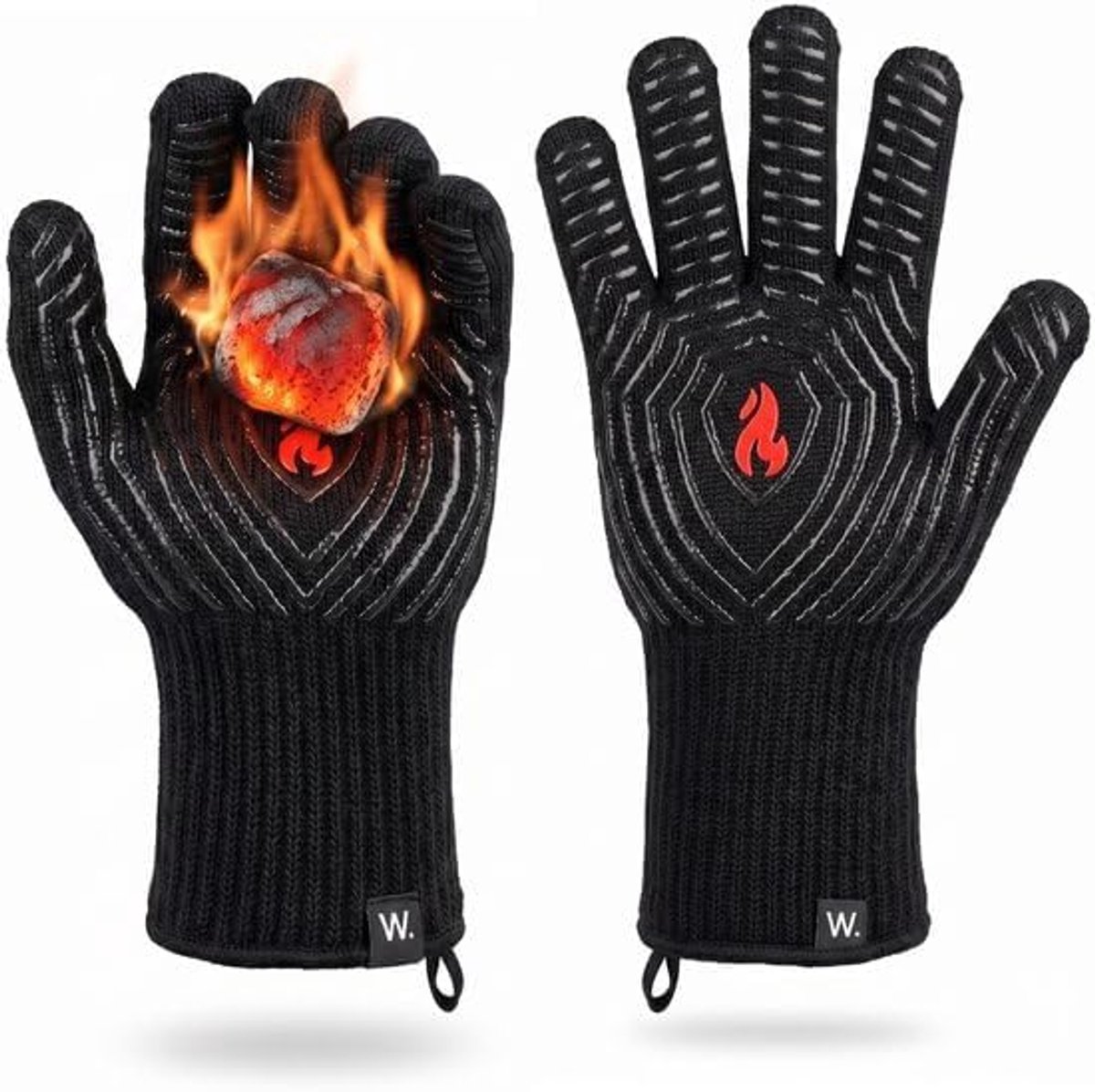 Westwood™ Ovenhandschoenen (2 Stuks) - EN407 Gecertificeerd - Tot 350°C - Ovenwanten - ShopVlot