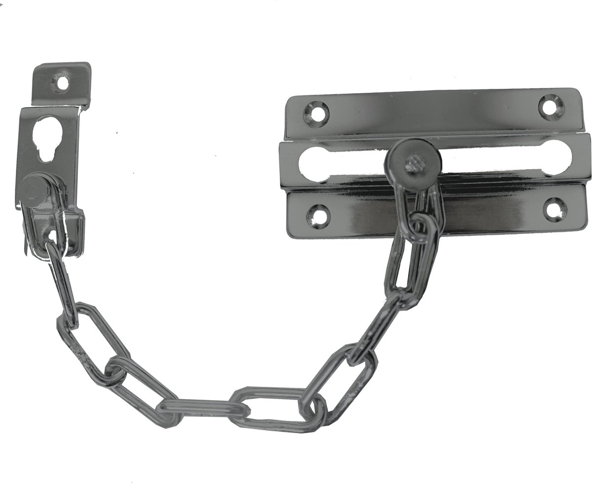 UAP Deurketting - Schuifdeurketting voor voordeur, veiligheidsdeurslot, veiligheidsketting, anti-diefstal - ShopVlot