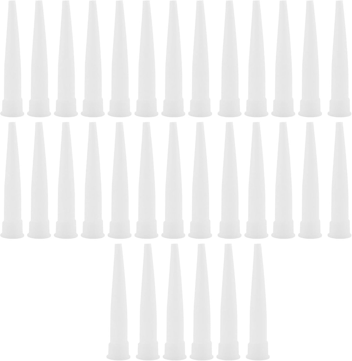 Pack of 32 Cartridge Tips, Cartridge Nozzle, Nozzle, Nozzle, Silicone Cartridge Nozzles, Silicone Nozzles, Glue - ShopVlot