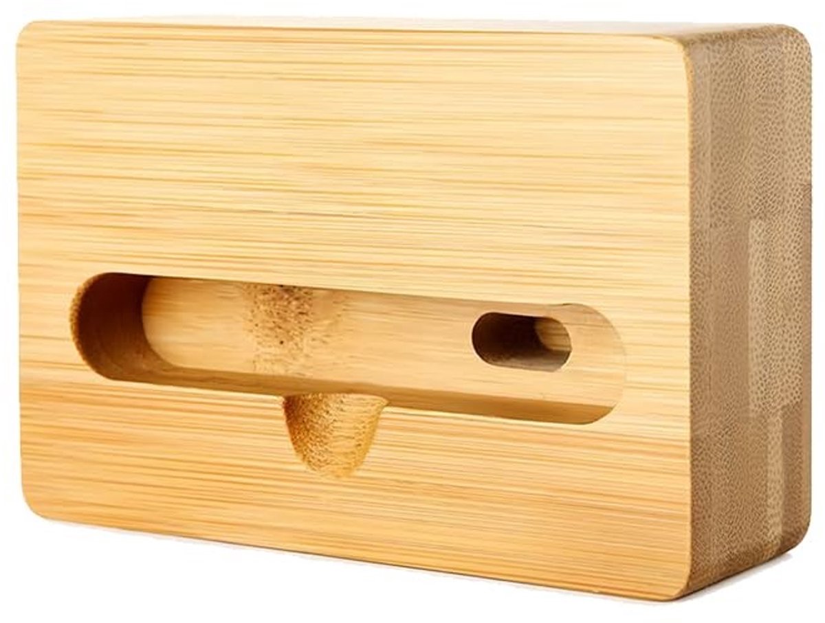 Solidchoice - Houten Geluidversterker voor Mobiele Telefoon