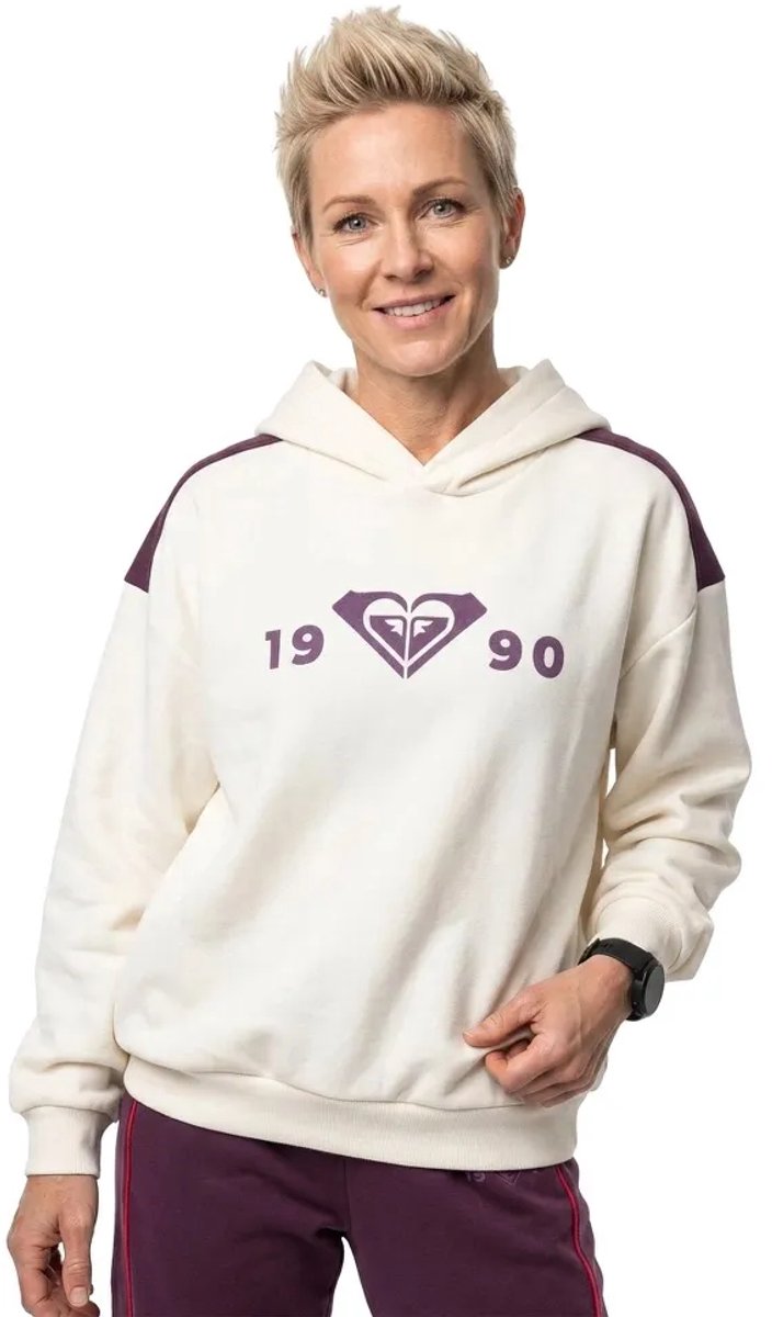 Roxy Ess Energy Elevated Hoodie Wit S Vrouw