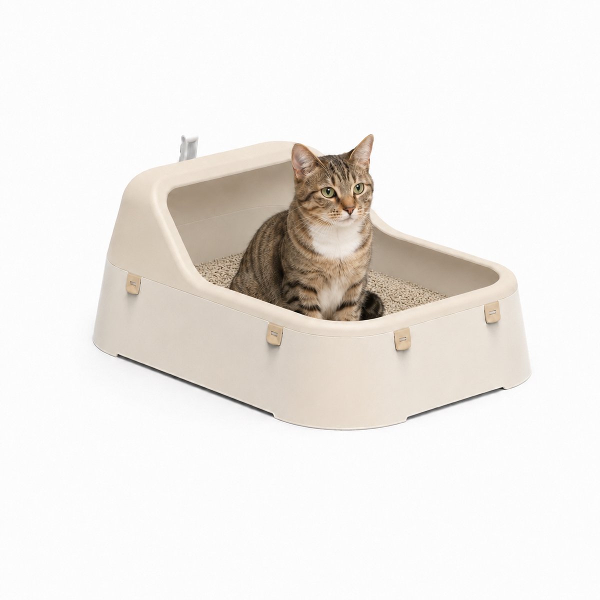 MamaPetz 07 Lull Litter kattenbak cream