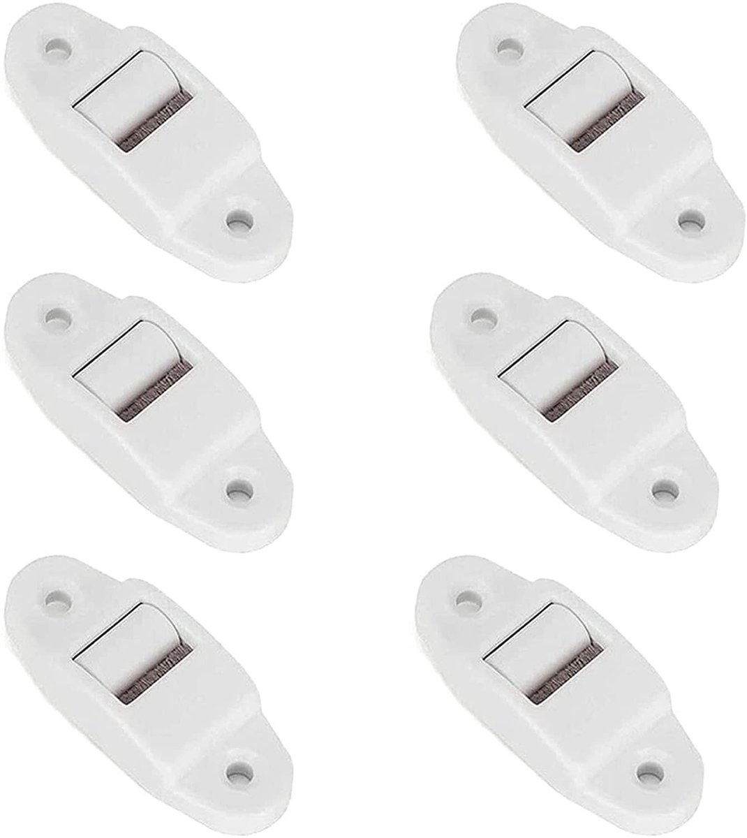 Solidchoice - Riemgeleiding - Rolluikdoorvoer - Ideaal voor rolluiken - 6 stuks - Voor riembreedte tot 14 mm - Eenvoudige installatie - Duurzaam en bet...