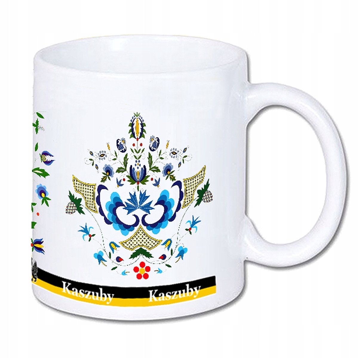 Kashubian keramische volksmok 330 ml - Uniek Design