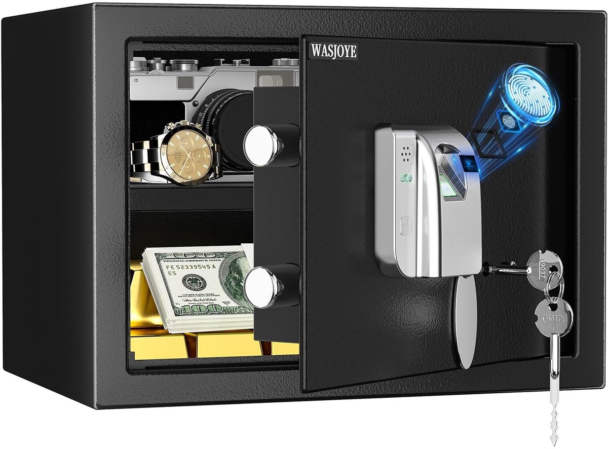 Solidchoice - Biometrische Vingerafdruk Kluis 25L