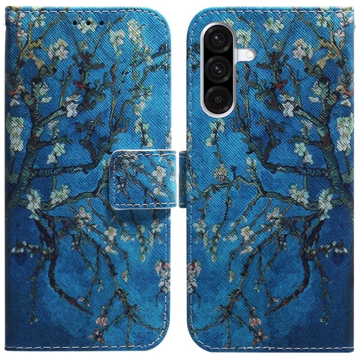 BoekCover Hoes Etui geschikt voor Samsung Galaxy A27 Amandelbloesem - Van Gogh