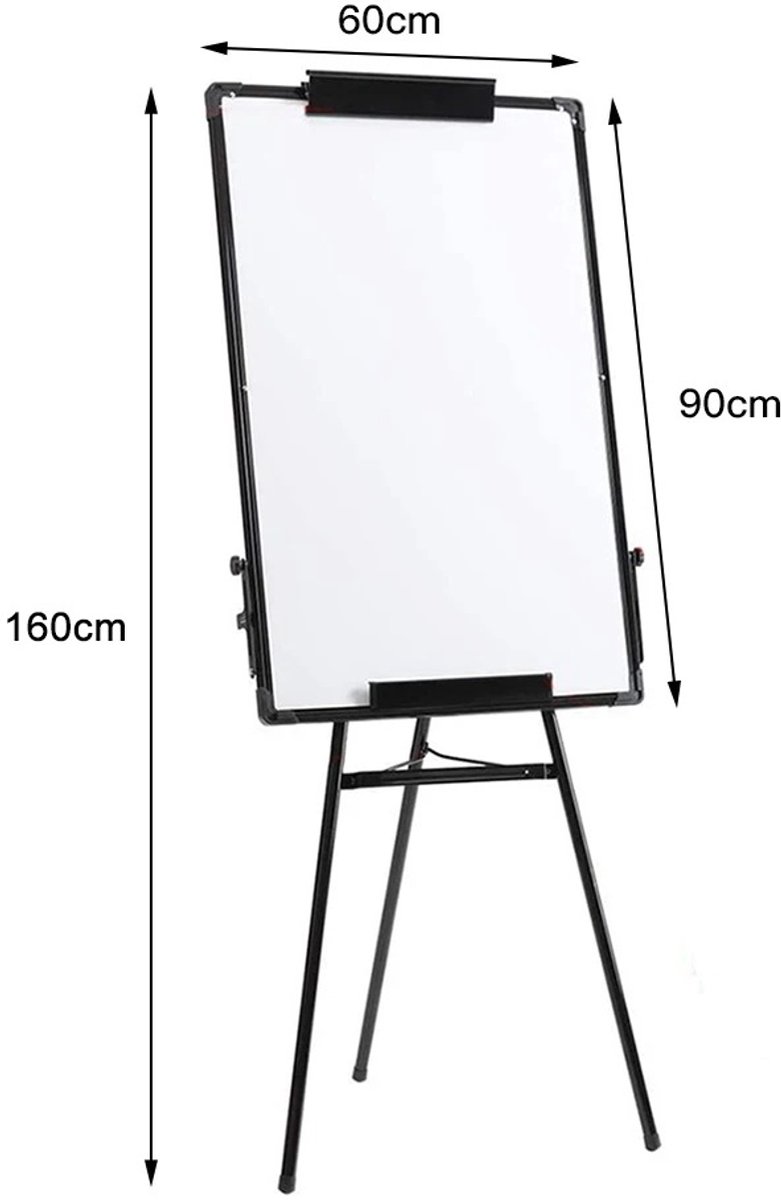 House Of Atelier - Flipover - Uitwisbaar en Magnetisch Whiteboard - In Hoogte Verstelbaar en Flexibel in Gebruik - 90x60 cm thumbnail 4