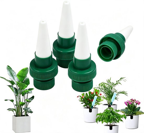 Deze 8-delige druppelirrigatieset is geschikt voor automatische bewateringssystemen die frisdrankflessen gebruiken. De set is milieuvriendelijk en herbruikbaar, geschikt voor zowel binnen- als buitentuinen, en biedt u gemoedsrust