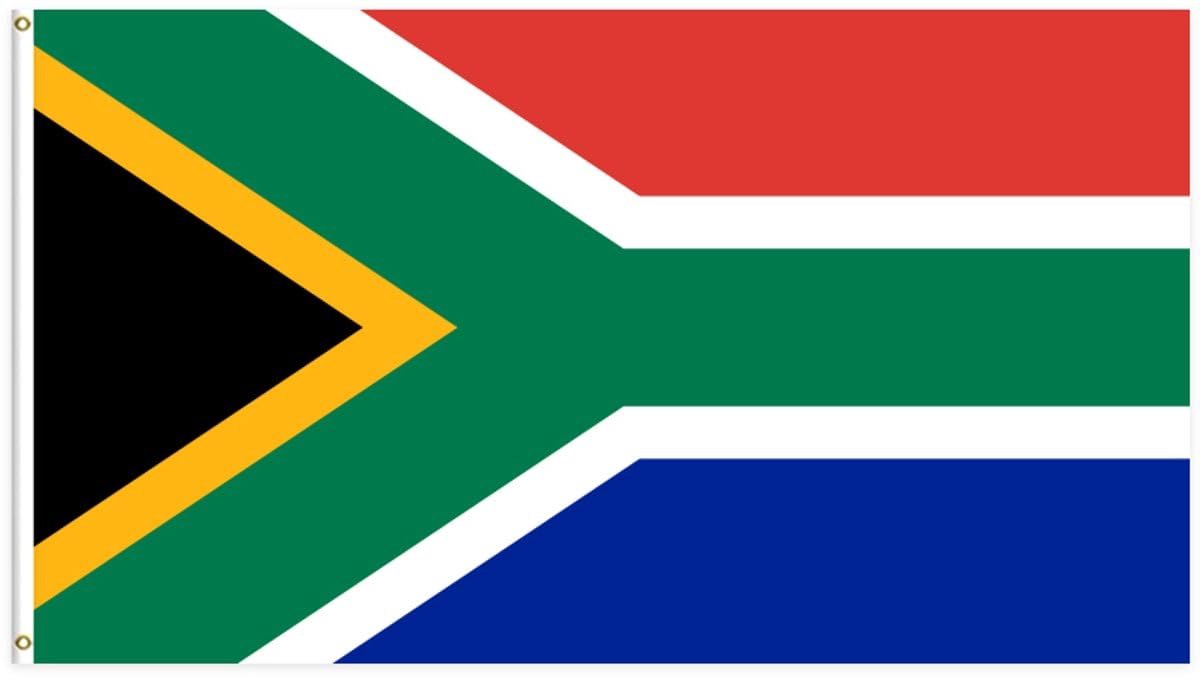 Okado Zuid-Afrikaanse Vlag – 150 x 90 cm – Polyester