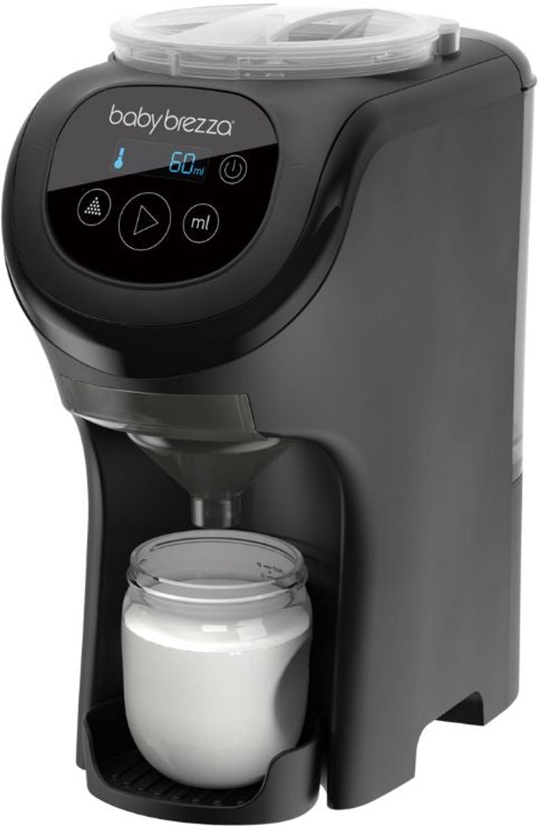 Baby Brezza Formula Pro Mini – Compacte Flesvoeding Maker – Babyfles Apparaat - Zwart