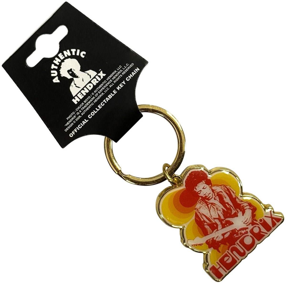 Jimi Hendrix - Jimi & Guitar - Sleutelhanger