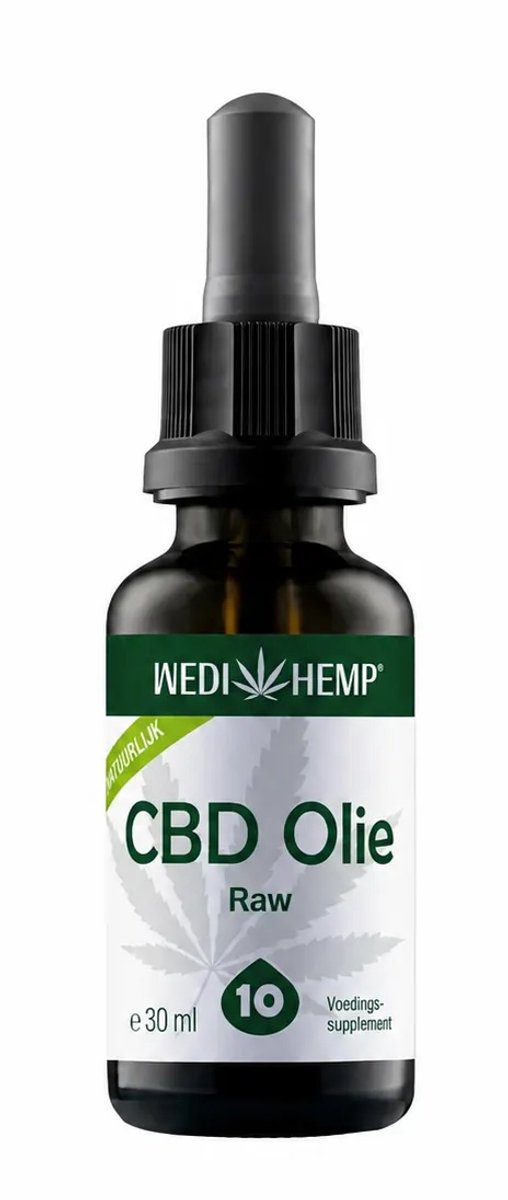 Wedihemp CBD Olie Raw 10% (30 ml)