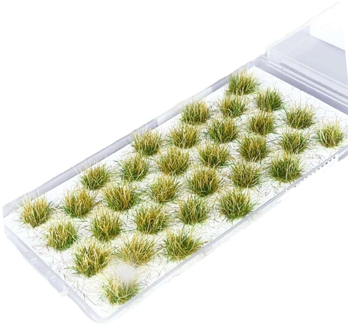 Solidchoice - Set van 32 Kunstgras Planten voor Modelbouw