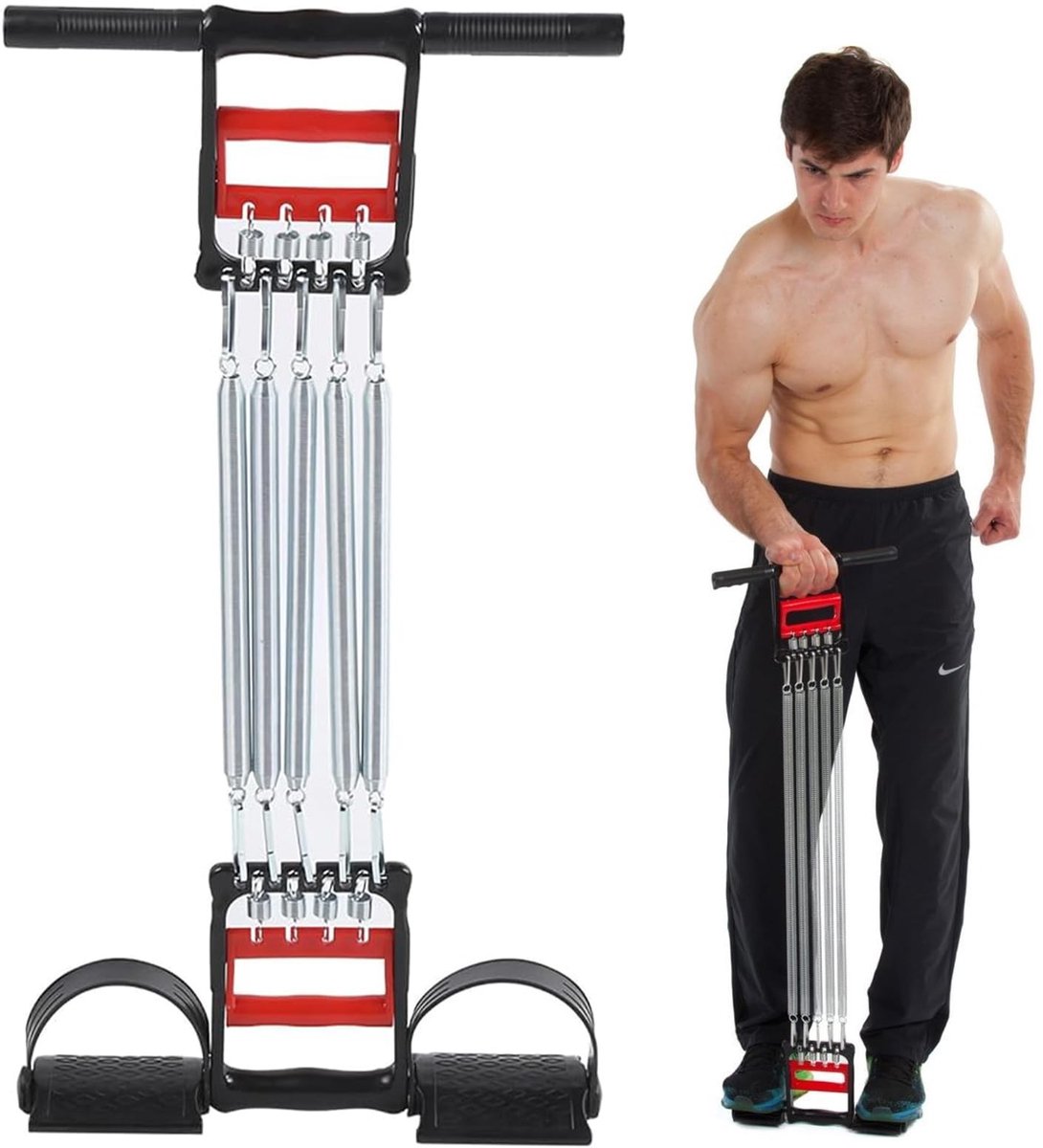 Solidchoice - Multifunctionele Borstuitbreider voor Thuis Gymnastiek