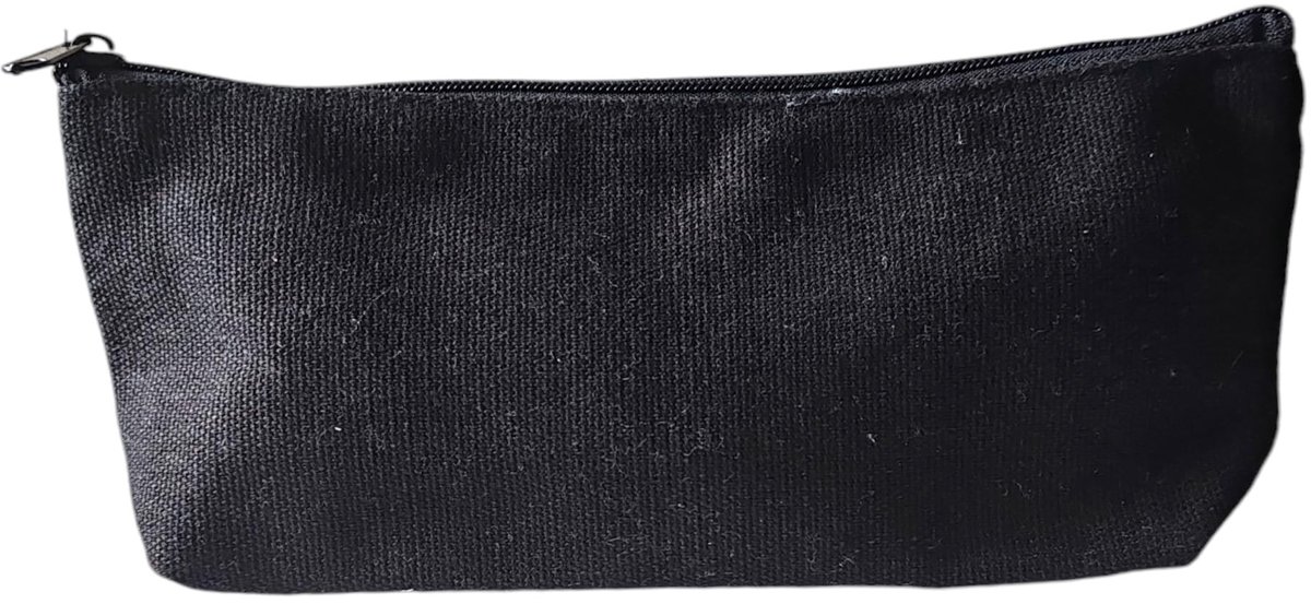 Solidchoice - Multifunctionele Rits Pouch van Katoen voor Cosmetica en Accessoires