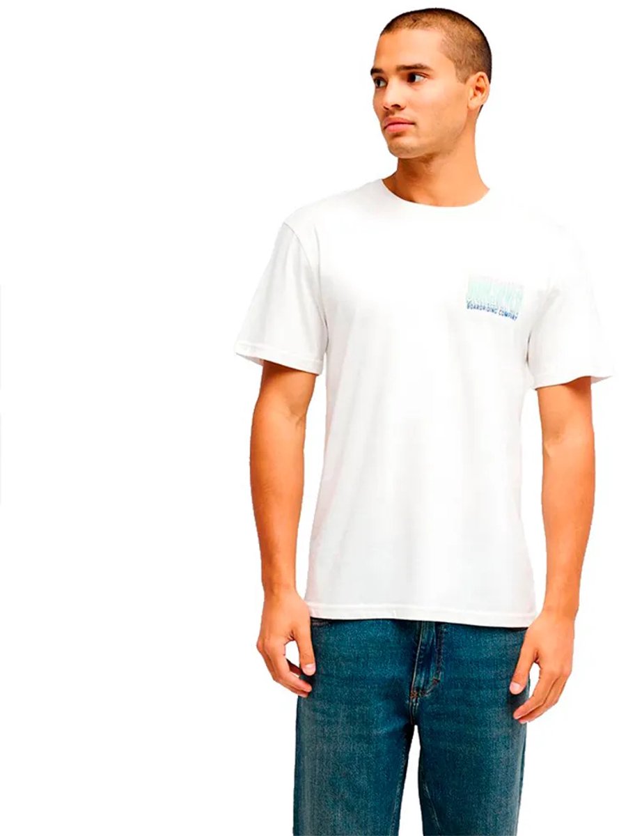 Quiksilver Liquid T-shirt Met Korte Mouwen M Man Wit