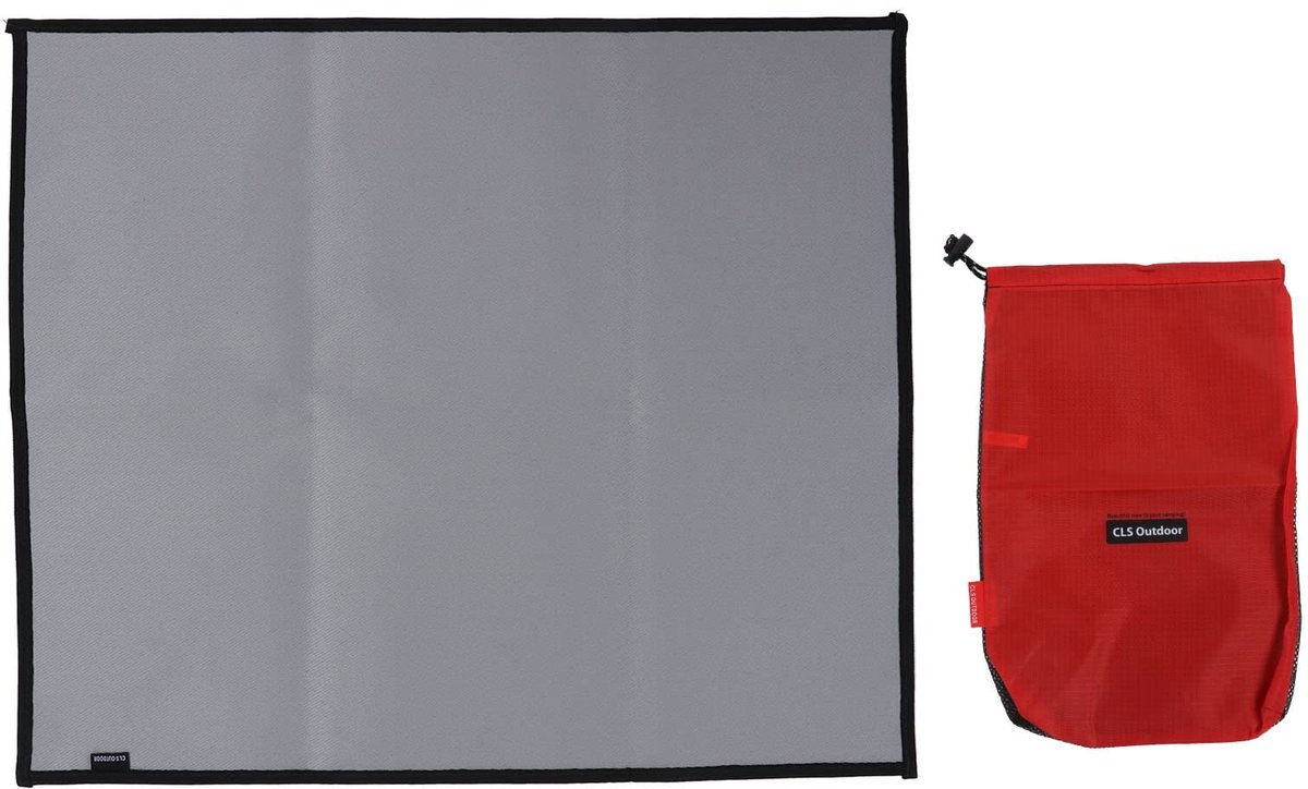 Solidchoice - Vuurvaste Mat voor Onder de Vuurplaats en BBQ