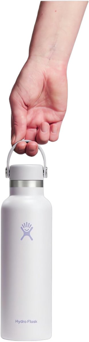 Hydro Flask Standard Mouth Flex Cap Drinkfles (621 ml) - Oat – foto 4