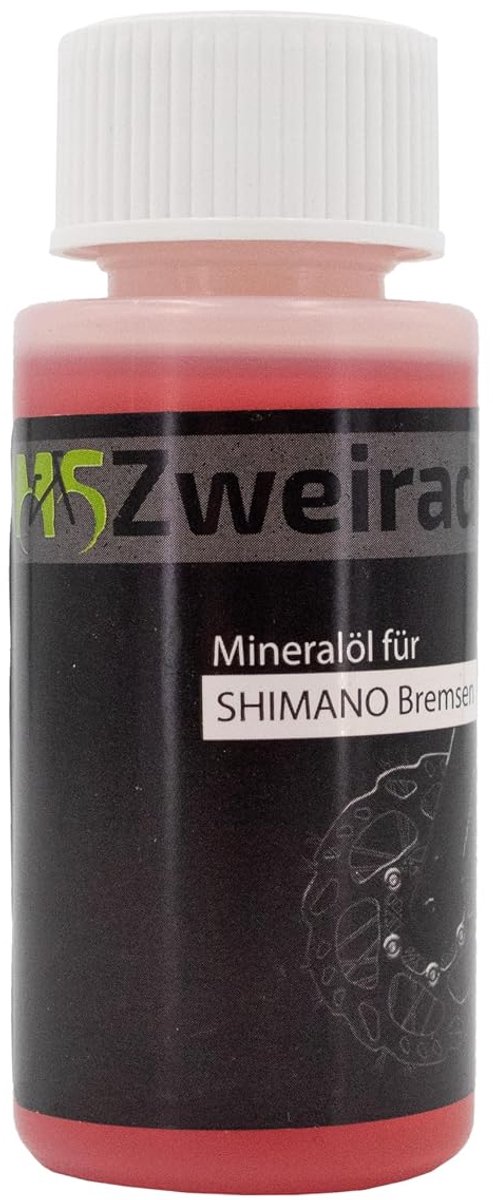 MSZweirad Mineral Oil 60ml Suitable for Shimano Hydraulic Disc Brakes - ShopVlot