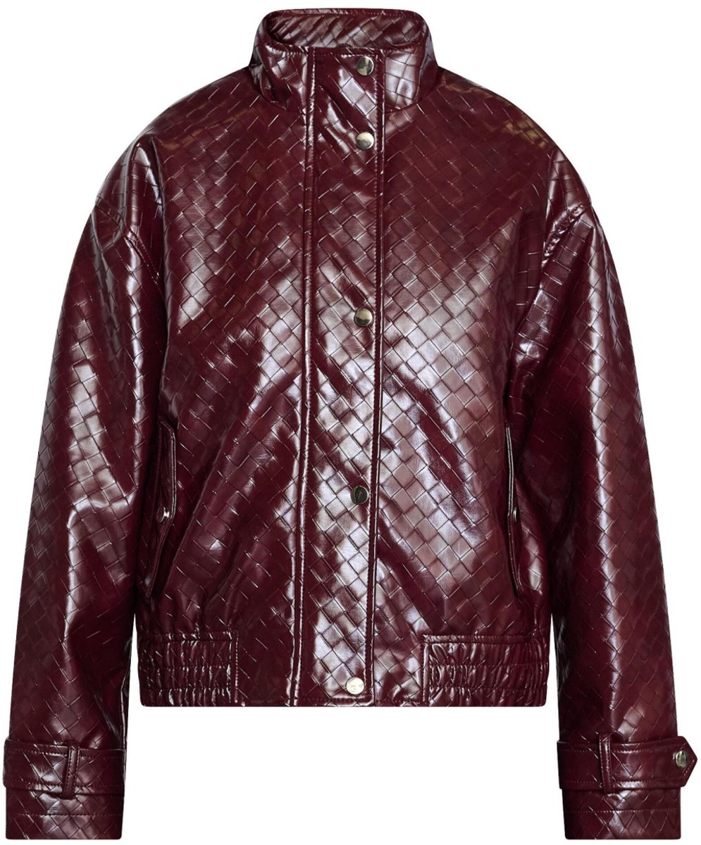 SISTERS POINT LAUREL-JA - Dames jas - Deep Bordeaux - Maat L/XL