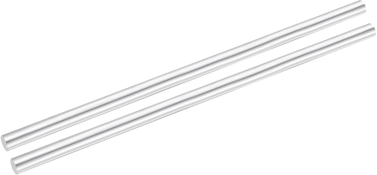 Solidchoice - Aluminium Ronde Stangen 13,5 x 300 mm voor Doe-Het-Zelf Projecten