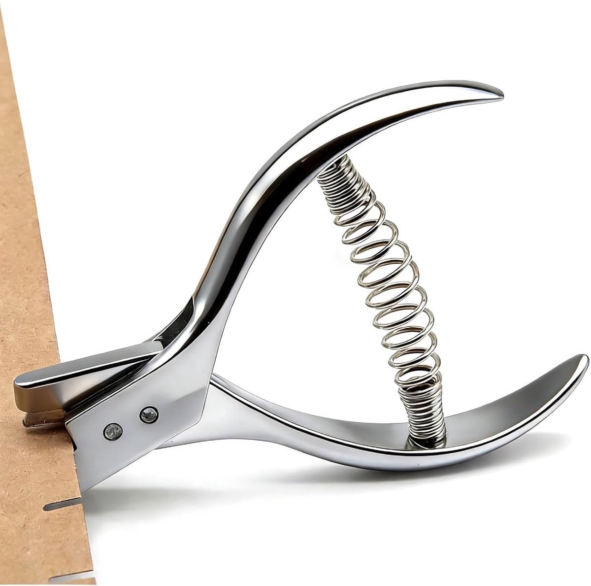 Patroonperforator Papieren Gat Punch voor Kleermaker Naaien Leerambacht | Veerbelaste tang ontwerp, ergonomische grip gat punch voor doe-het-zelf naaien, leerambacht, papierkunst, tickets, scrapbooks (1 STUK)