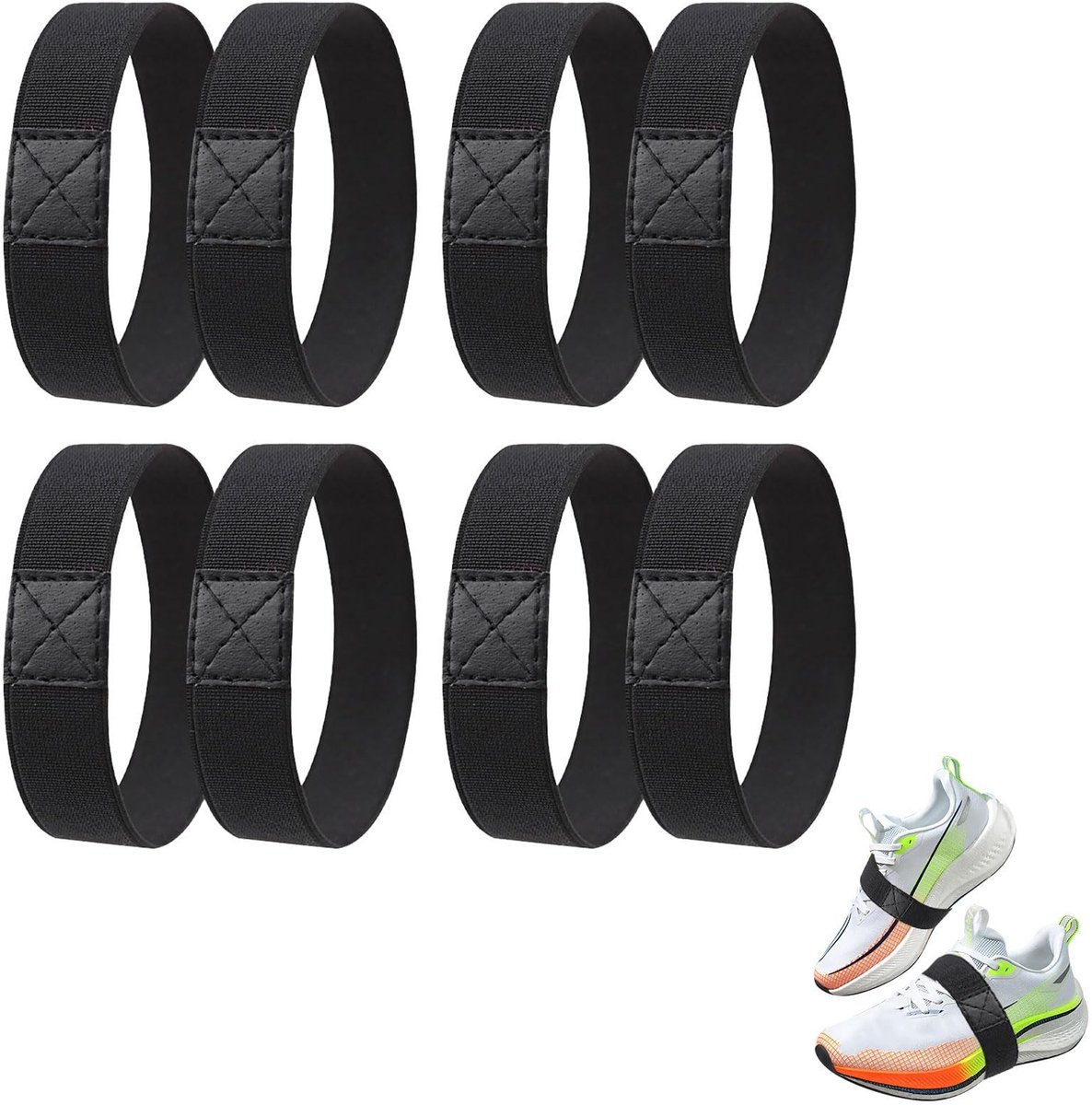 Solidchoice - Veters Fixeerband voor Kinderen (8 Stuks)