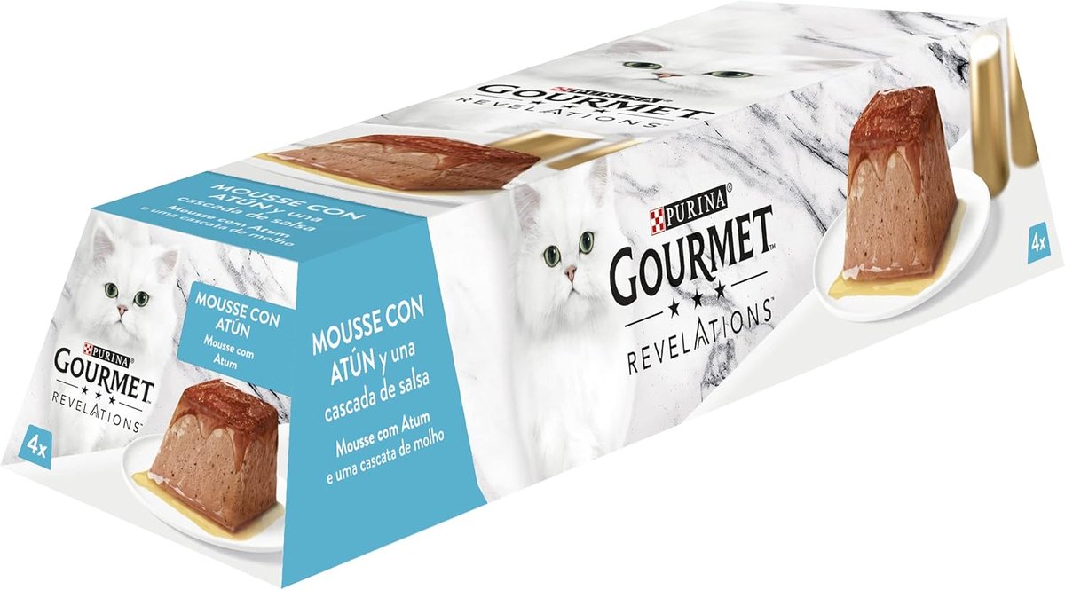 Gourmet GOURMET Revelations Mousse Met tonijn (4 x 57g)