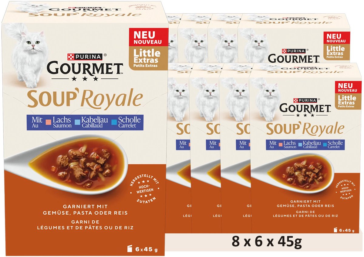 Gourmet GOURMET Soup Royale Vis (8 x 6 x 45g)