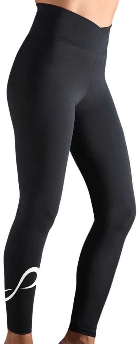 Endless Cross Pocket Leggings Zwart M Vrouw