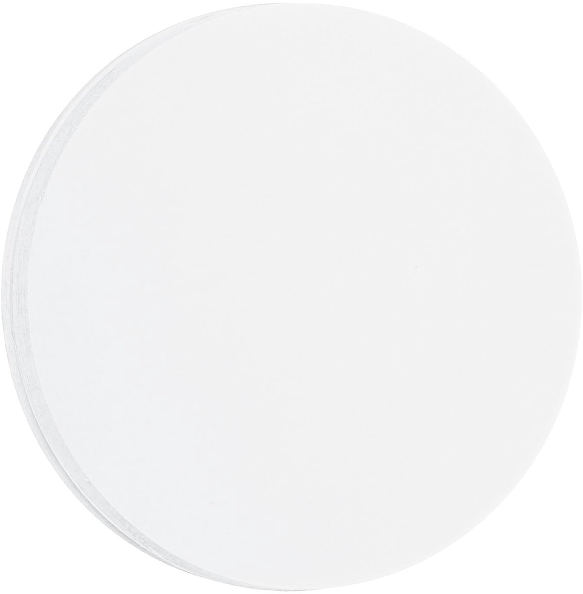 Solidchoice - 60 Stuks Witte Cirkeluitsparingen voor Knutselen