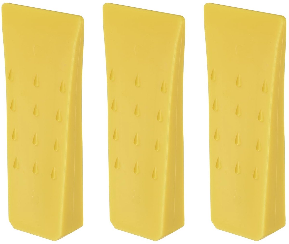 Solidchoice - Set van 3 Plastic Houtsplijtwedges voor Tuin en Bos