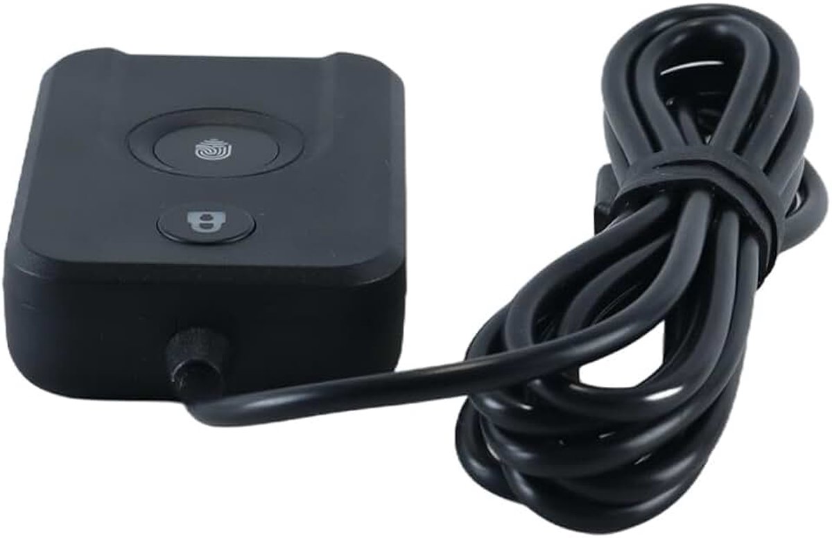 USB-vingerafdruklezer voor Windows 10/11 – Windows Hello en wachtwoordvrij inloggen, automatische driverinstallatie met 1,5 m kabel