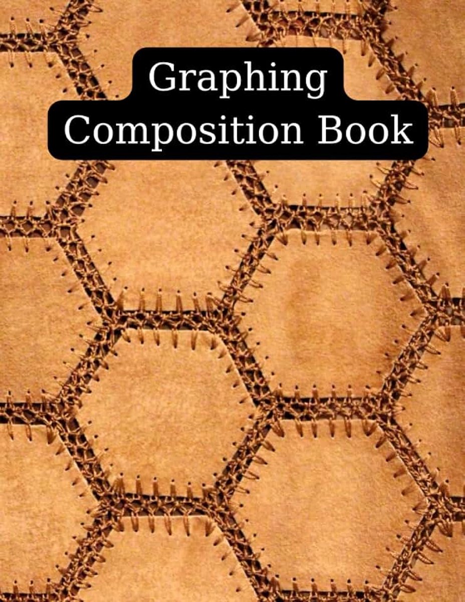 Composition Book: Hexagonal Graph Notebook, University Math Book for Students