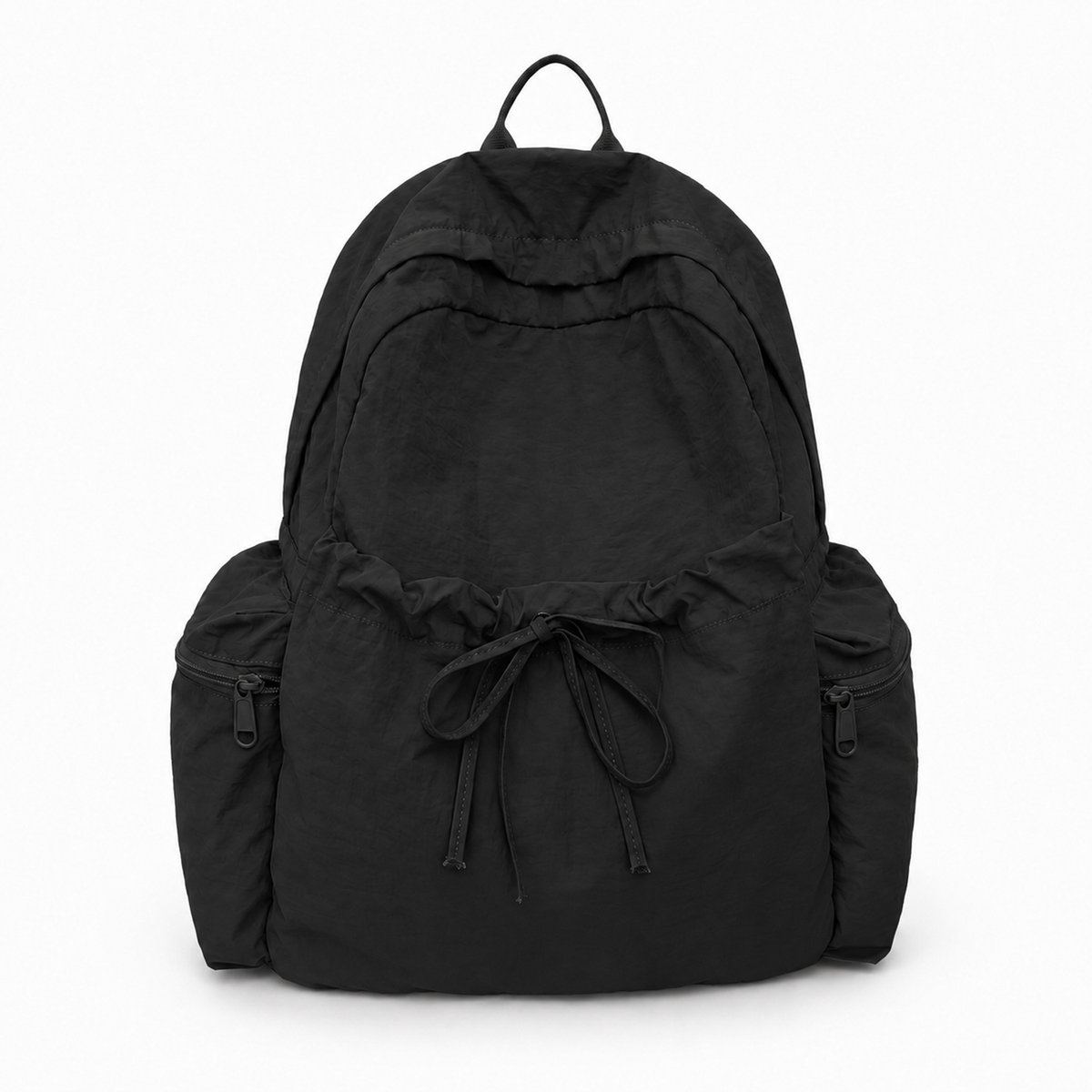 Rugzak - Bowknot Dagrugzak - Waterdichte Rugzak - Lichtgewicht en Grote Capaciteit - Voor Dagelijks Gebruik - Zwart