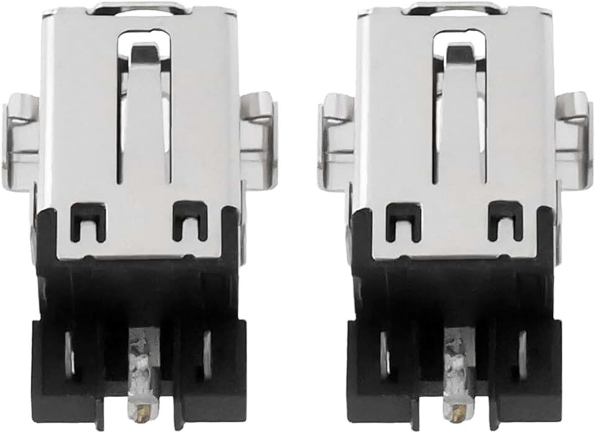 Idea 2 stuks DC Jack Oplaadpoort Compatibel met Acer Aspire 3 N20C5 A315-58-33LJ N2OC5 A515-56G S50-53 A315-58G 35 EX215-54 55 Zwart