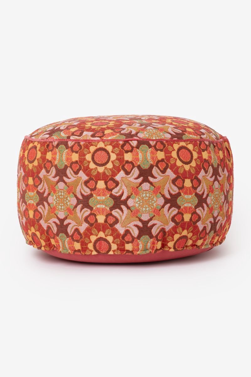 Sissy-Boy - Multicolour poef met mozaïek print