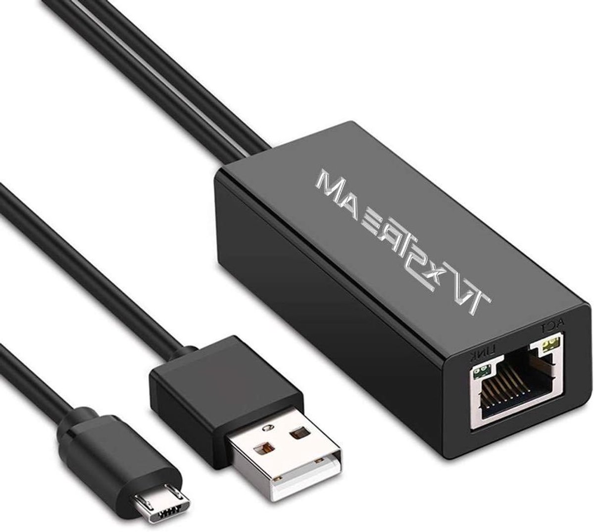 Ethernet Adapter - USB naar RJ45 - Stabiel Internet - Plug and Play - 100 Mbps - Zwart