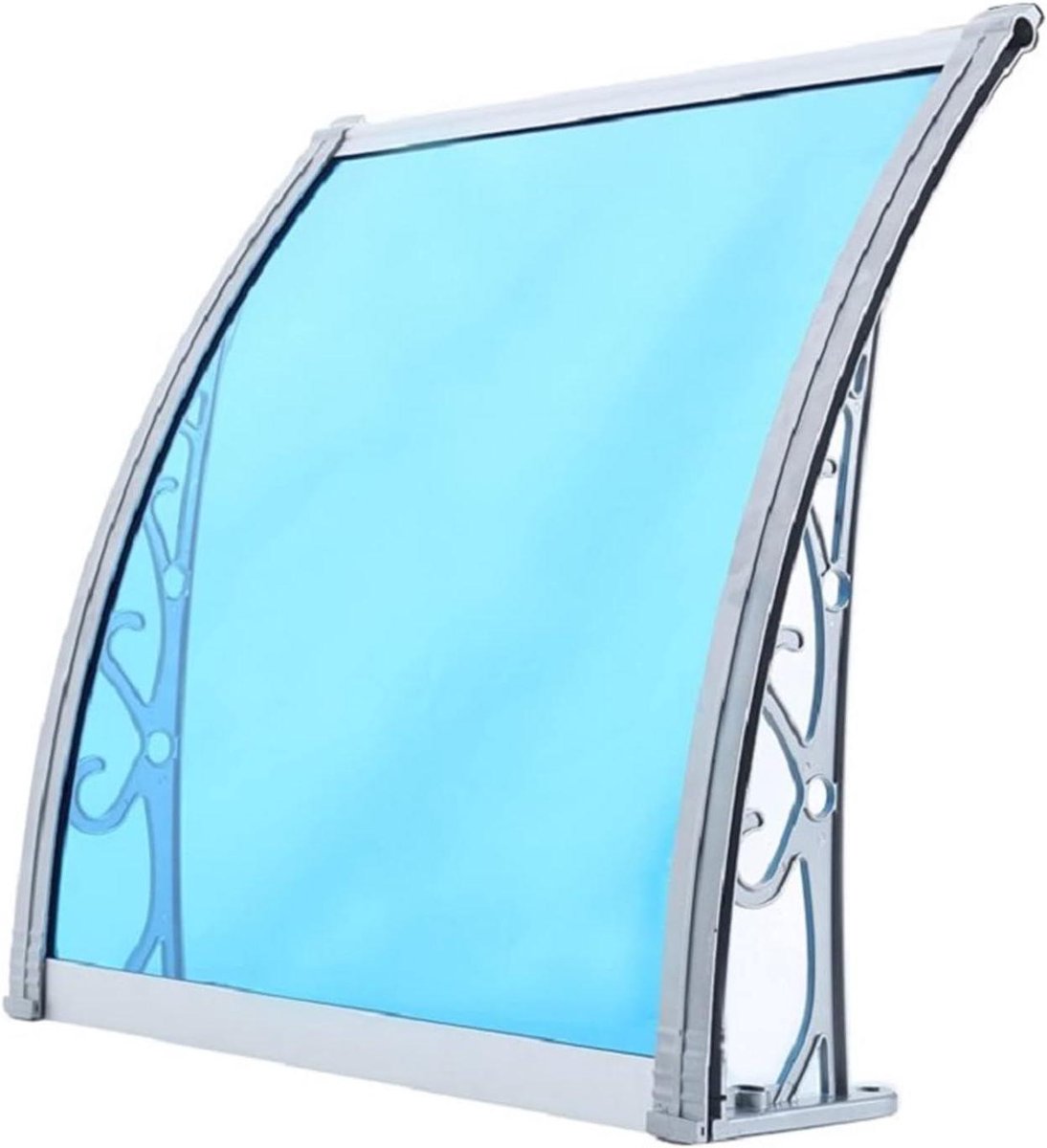 Deurluifel - Regenscherm Overkapping - Huis Beschermen - Stil Zelfreinigend - 60x300cm - Grijs
