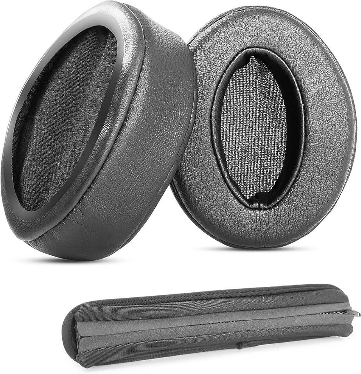 Oorkussens Oorkussens Compatibel met Sennheiser HD 4.50 BTNC, HD 4.50BT, HD 4.40BT, HD 350BT, HD400S, HD350BT, HD300 Headset Vervanging Hoofdband Oorschelpen Onderdelen